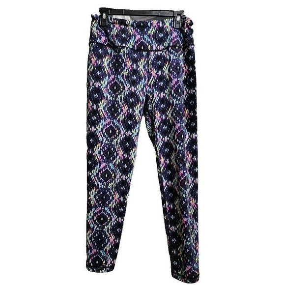 Victoria's Secret VSX Sport Leggings Athletic Workout Multicolor L - Picture 1 of 4